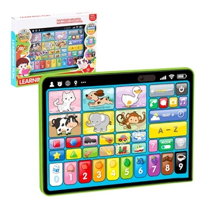 Juguetes para bebés Montessori, tableta de aprendizaje para niños <span class=keywords><strong>populares</strong></span>, máquina de aprendizaje para niños, compatible con inglés, español, francés, leer música - Product Image 4