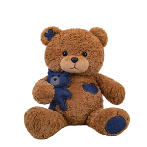 Nuovi Arrivi Creativi: Orsacchiotto di Peluche Patchwork Super Morbido e Carino, Bambola Compagna Rotonda Imbottita con Sacchetto Profumato Integrato - Product Image 1