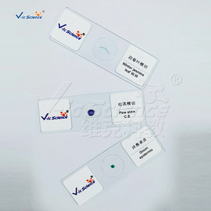 Nhà Máy Cung Cấp 10Pcs Thiết Lập Sinh Học Giáo Dục Kính Hiển Vi Kính Slide Cho Giảng Dạy Trường Học Bao hàm Thực vật Học Y Tế Khoa Học - Product Image 2