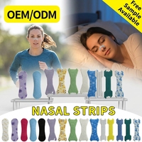 Bandes nasales sans médicament 2026 OEM ODM pour une meilleure respiration, avec adhésif puissant, pour un sommeil amélioré