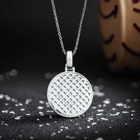 Pendentif Lettre B en Argent Sterling 925 GRA Hip Hop Iced Out Bling, Moissanite VVS testée au diamant, pour Homme, Cadeau de Fête
