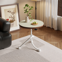 Table basse en bois durable de style nordique moderne pour salon
