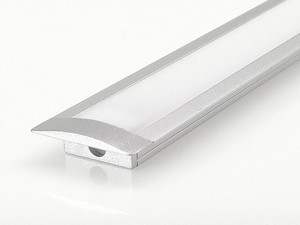 Thiết Kế Mới W17 * H6Mm Tuyến Tính LED Hồ Sơ Ánh Sáng Nhôm Đùn T5 Temper Anodizing Cong Máy Tính Khuếch Tán Nhúng Gắn - Product Image 6