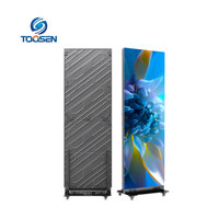 Écran LED pliable P3 P2 pour affichage extérieur, ultra fin, portable, sur pied, mur vidéo LED pliable, affichage LED pliable, livraison rapide