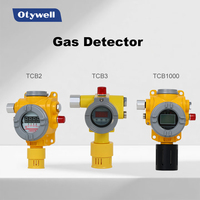 Sistema de Alarma Industrial para Detección de Fugas de Gas, Protocolo Modbus RTU, Compatible con Integración PLC/DCS