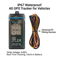 Sistema de Rastreo GPS, Localizador GPS Resistente al Agua IP67 con Tarjeta SIM 2G, Mapa de Google para Motocicletas y Automóviles, Dispositivo de Rastreo