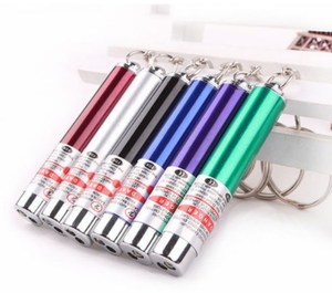 Portable 2 in 1 LED Laser Pointer Cat Toy Light Laser <b>pen</b> red dot cat teasing stick Interactive Toys - Product Image 4