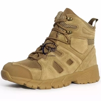 Bottes tactiques en daim pour hommes Sandy Desert Boot