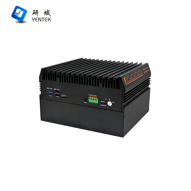 Intel 7300HQ 8300H Industrial Embedded PC 4 COM RS232/CAN 6 LAN 4 PoE PCIe X8 X16 9-36V DC Fanless Embedded Computer Wide Temp