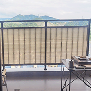 <span class=keywords><strong>Filet</strong></span> pare-soleil rectangulaire en HDPE tissé pour balcon, occultant et protecteur de la vie privée, avec un taux d'ombrage de 70 à 95 %, durable et longue durée de vie - Product Image 2