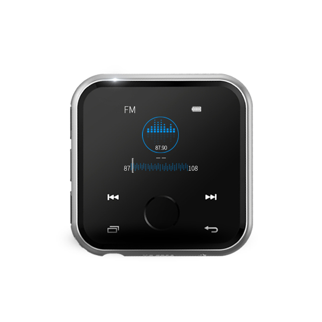 Hbnkh Classic Portable Mini Metal Clip Walkman Mp3 Player Usb Player Dj Sport Music Mp3 Player