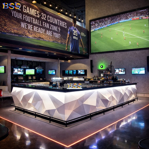 <span class=keywords><strong>Bar</strong></span> Deportivo con Luz Morada, Forma Rectangular Personalizada, Barra de <span class=keywords><strong>Bar</strong></span> para Eventos en Interiores, Discotecas, Estadios de Fútbol, Zonas de Aficionados - Product Image 3