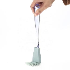 Cepillo de aceite de silicona suave personalizado, para hornear <span class=keywords><strong>Barba</strong></span>, pastelería, con mango de plástico, venta al por mayor - Product Image 4