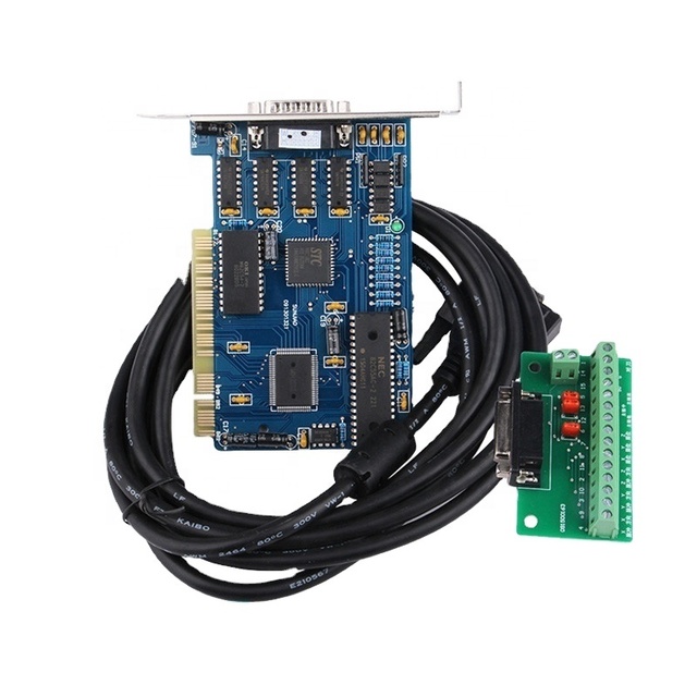 Cnc Machine Control Card 3 Axis Cnc Controller Board Pci Card Nc Studio Card Nc Studio Software for Cnc