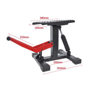 Support de levage pour <span class=keywords><strong>moto</strong></span> tout-terrain, cric de levage pour <span class=keywords><strong>moto</strong></span>, capacité de 500 kg, <span class=keywords><strong>table</strong></span> de levage hydraulique réglable pour la réparation de motos tout-terrain - Product Image 4