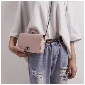 กระเป๋าถือใหม่ I-0353 กระเป๋าเครื่องสำอางขนาดเล็ก กระเป๋าใส่เหรียญผู้หญิง สายสะพายไหล่ สไตล์เกาหลี กระเป๋าสะพายข้าง แบบเปิด รักษ์โลก - Product Image 4