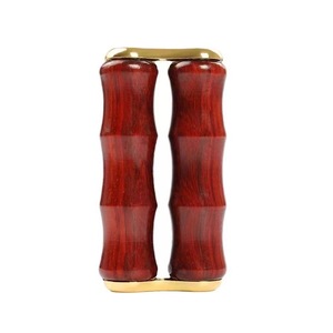 Hand <b>Massager</b> Purple Sandalwood Double Wheel USB Rechargeable Home Use <b>Personal</b> Gift - Product Image 5