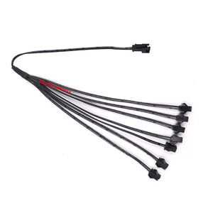 JST konektor SM 2P 1 sampai 2/3/4/5/6/7 kawat lampu produsen tembaga lengkap otomotif kawat Harness perakitan - Product Image 6