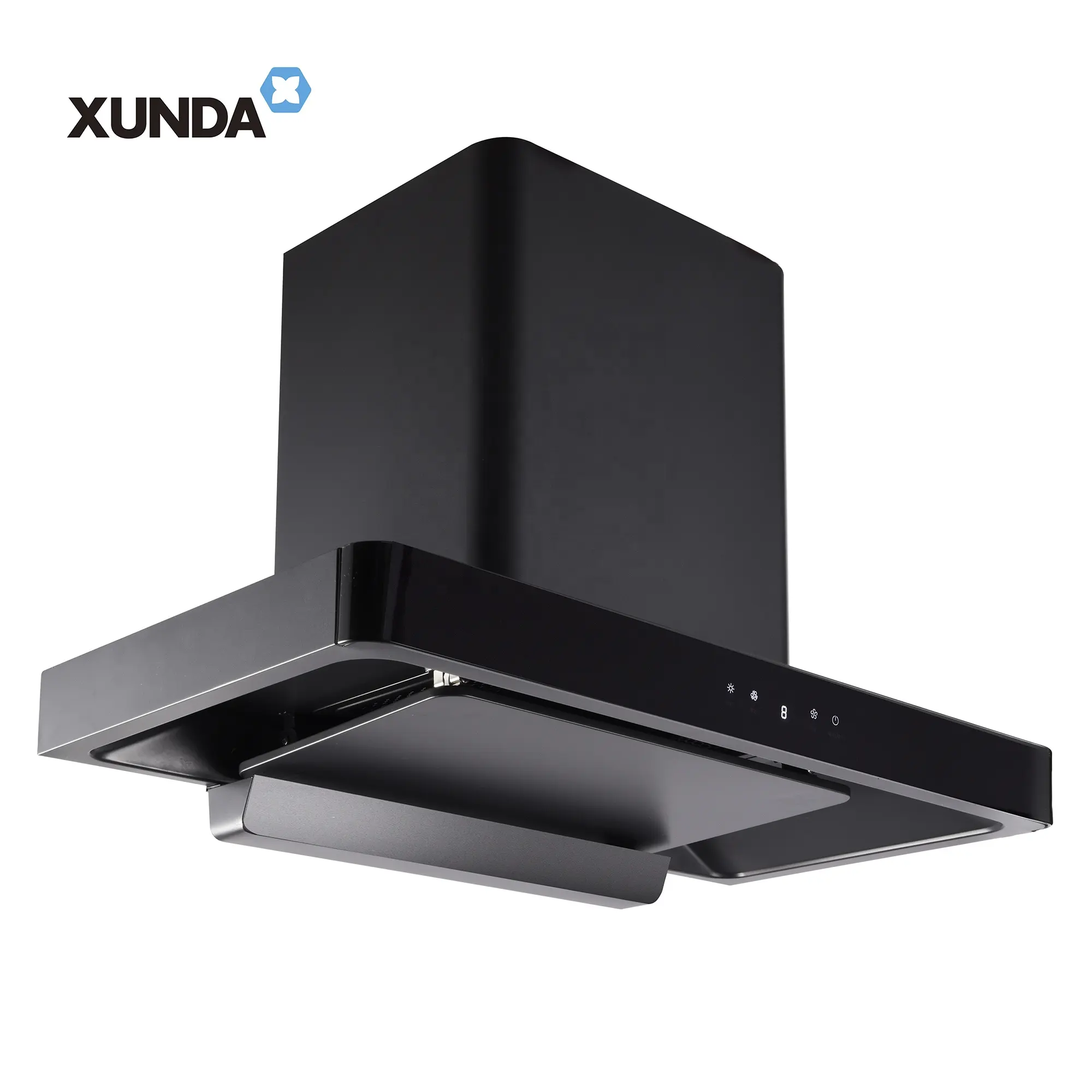 Xunda Chimney Hoodhome Range Hood最高品質のキッチンアプライアンスタッチコントロール60-90cm