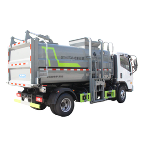 Mini forland tự bốc xếp Xe tải rác với xe thu gom rác bên - Product Image 4