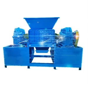 Factory direct sales waste PP/PE film Woven jumbo Raffia Bags Grinder Double Single Shredder Machine plastic crushing machine