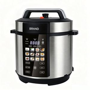 Cuisinière électrique intelligente multifonctionnelle 12-en-1 en acier inoxydable de haute qualité, à économie d'énergie, antiadhésive, pour la famille - Product Image 1