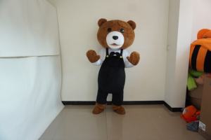 2025 unisexe XL ours en peluche mascotte Costume marron EVA en peluche adulte déguisement pour fête Halloween Cosplay avec accessoire de casque - Product Image 3