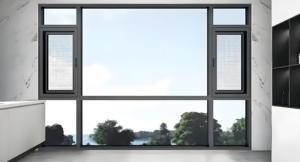 Đức phần cứng outswing cửa sổ kín nhiệt cách điện hợp kim nhôm louver thụ động nhà phòng ngủ nhà bếp biệt thự - Product Image 3