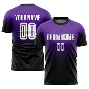 Maillots de football unisexes les plus vendus, sublimation personnalisée, 100 % polyester respirant, anti-humidité, tenue d'équipe professionnelle à manches courtes - Product Image 1