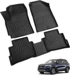 Factory Direct Sales Of High-Quality 5D Car Floor Mats 3D PVC Leather Car Floor Mats