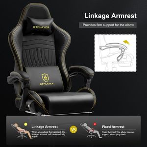 Buen precio al por mayor barato Verde Negro Sedia Da Gaming Silla Gamers Razer juego <span class=keywords><strong>Pc</strong></span> ordenador Gaming silla Razer comodidad cojín - Product Image 4