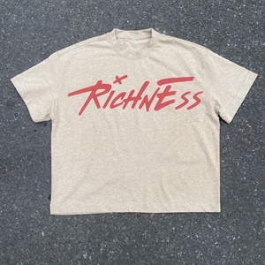 Custom logo Boxy Fit Oversized Dtg Printing 100% Cotton Breathable High Quality Streetwear Tshirt for <strong>Men</strong> - Product Image 4