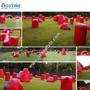 Campo de <span class=keywords><strong>Paintball</strong></span> de PVC Personalizado, Campo de Juego al Aire Libre, Campo de Búnker Inflable para <span class=keywords><strong>Paintball</strong></span>, Precio - Product Image 2