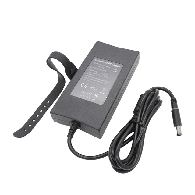 Factory Direct Supply 130W 19.5V 6.7A 7.4*5.0mm Connector AC Adapter Laptop Charger for Dell With US KU EU Discounted Price