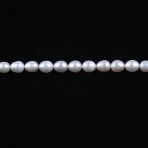 Perle naturali Wholesaler-8-9mm qualità un filo di perle di riso d'acqua dolce 15 pollici-Moq 2 dalla fabbrica - Product Image 4