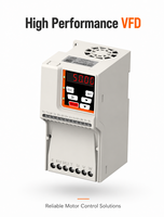 Variateurs de fréquence (VFD) à faible coût, 0,4 kW, 0,75 kW, 1,5 kW, 2,2 kW, 4 kW, 5,5 kW, triphasés 380 V, monophasés 220 V