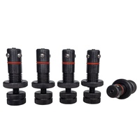 Goupille de serrage à boule et boulon de verrouillage pour soudage, longueur réglable, personnalisable OEM/ODM pour table de soudage (45 #   Acier au carbone noir)