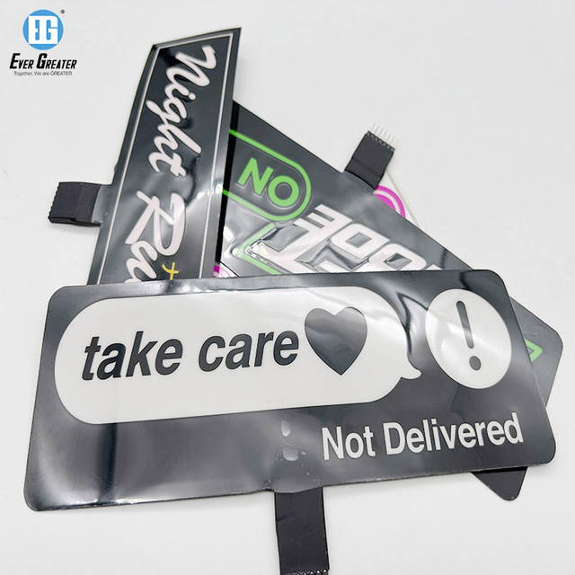 Custom LED Car Stickers Personalized Waterproof Auto Flashing Mobile Phone LED Stickers for Unique Vehicle Customization