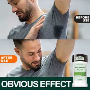 Déodorant en stick pour tout le corps, sous les aisselles, ingrédients naturels, ne colle pas aux vêtements, durable pour la vente en gros - Product Image 4