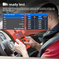 Herramienta de Diagnóstico Automotriz M60 Transfronteriza, Escáner de Motocicletas OBD2, Lector de Códigos de Reinicio de ECU para Autos, Tarjeta Naranja/Negra