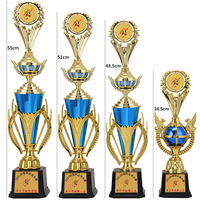 Trophées Créatifs en Plastique pour Étudiants et Enfants, Thèmes Taekwondo, Danse, Sports, Souvenirs Plaqués, Vente en Gros