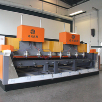 Graveur CNC rotatif à 8 broches à haute efficacité pour la découpe de pierre de granit, roulement de moteur de haute précision, production de masse