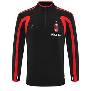 Herbst-Winter Langarm-Trainingsanzug mit Halbem Reißverschluss aus Polyester, Unisex Retro-Fußballanzug für Grenzüberschreitenden Handel - Product Image 5