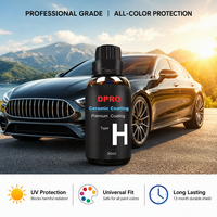 Revêtement Nano Céramique pour Voiture, Protection de Peinture en Verre à Haute Dureté, Concentré de Quartz Inorganique, Imperméable, Entretien Automobile