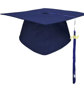 Chapeau de cérémonie imperméable pour adulte de 18 ans, logo scolaire imprimé, chapeau de bachelier pour diplômé universitaire, chapeau de docteur - Product Image 4