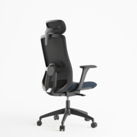 Chaise de bureau de direction ergonomique pivotante de luxe moderne pour le bureau et la conception de projets