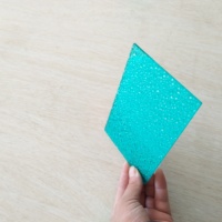 100% vierge matériel produisant 2mm en relief feuille pour portes et fenêtres de protection