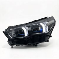 Phare laser JYF pour BMW Série 5 G68 2015-2016, avec feux de jour bicolores et clignotants intégrés, 6000 lm