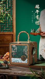 Dragon Boat Festival Gift Series Cajas de regalo de gama alta de <span class=keywords><strong>Zongzi</strong></span> para Hoteles de negocios Cajas vacías - Product Image 3