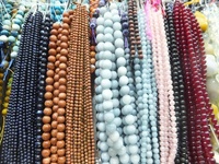 Perles de pierres précieuses rondes, perles en vrac de 4 mm à 12 mm, améthyste, agate, turquoise, lapis-lazuli, perles naturelles